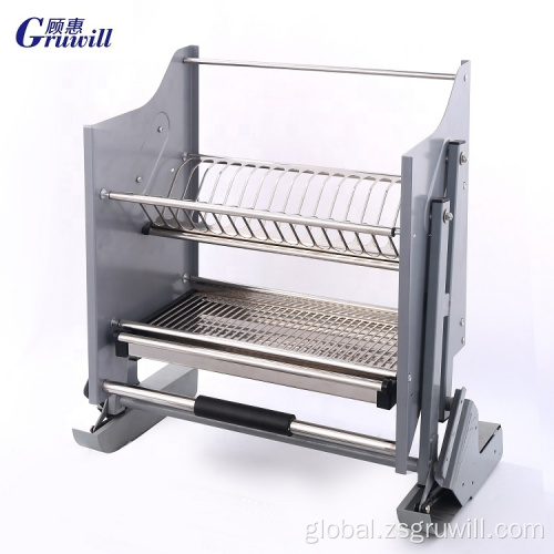 Kitchen Wall Cabinet Basket KitchenPull Down Basket Kitchen CabinetElevator DrawerBasket Manufactory